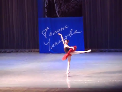 Ksenia Zhiganshina (14 age ballerine). Teachers: Petrova, Kuramshin. Kitri. variation