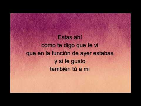 Servanto y Florentino - Una fan enamorada (Letra)