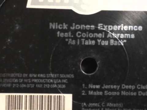 Nick Jones Experience - As I Take You Back (New Jersey Deep Club)