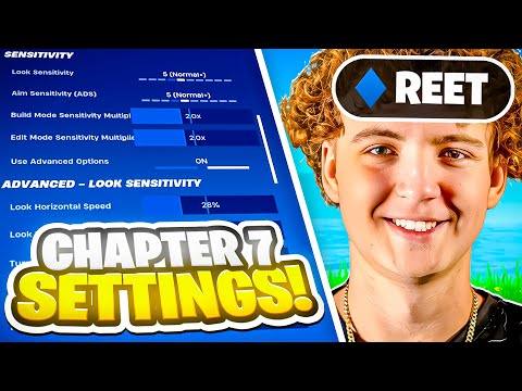 My *NEW* BEST Controller Settings For Fortnite Chapter 7! (PS5/PS4/PC/Xbox)