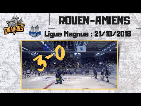 Hockey : Rouen - Amiens Ligue Magnus 2018/2019 J12