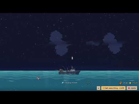 Starry night fishing: shining waters and shooting stars | À Deriva