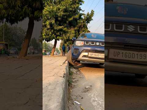 Mini Thar!! My IGNIS #viral #shorts #ignis #offroading #dividercrossing #footpath