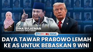 [FULL] RI Didesak Minta Tolong AS Tekan Israel Bebaskan 9 WNI, Pakar: Gestur Prabowo ke Trump Lemah
