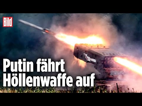 Raketenwerfer TOS-1 Buratino – Putins Höllenwaffe mit thermobarischen Sprengköpfen