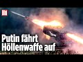 Raketenwerfer TOS 1 Buratino Putins Höllenwaffe Mit Thermobarischen Sprengköpfen