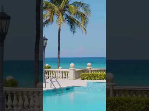 Inside the LARGEST Miami Beach Front Mansion #shorts