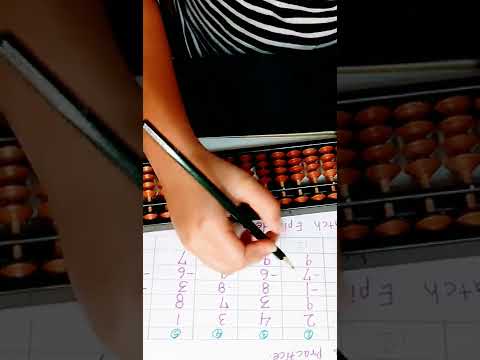 Abacus episodes 8 exercises #abacus #abacustechniques #education