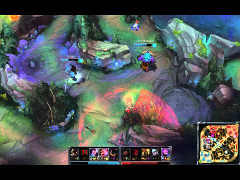 [LOL]1 vs 4 Kennen from bigfatlp