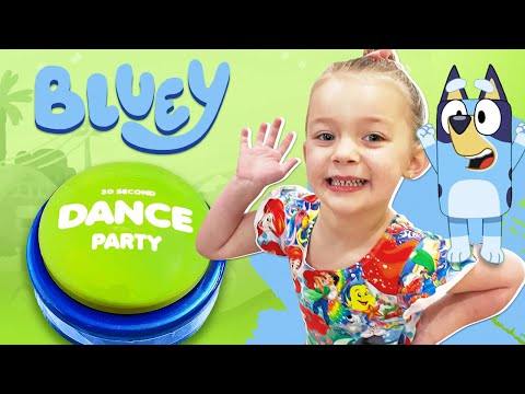 BLUEY DANCE MODE! Levi and Ivy show Mom and Dad how to have fun!