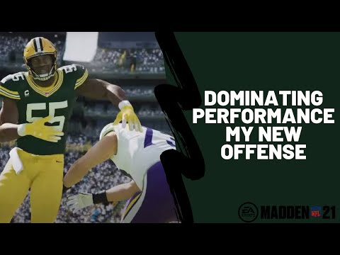Madden 21 - Regs Packers Gameplay| How I Run The Best Offense and Defense in Madden 21|