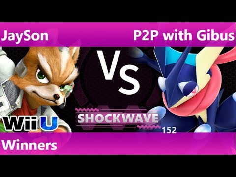 SW 152 - JaySon (Fox) vs P2P with Gibus (Greninja) Winners - Smash 4