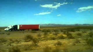 preview picture of video 'US Interstate 10 Palm Springs - Phoenix 09/09/2010'