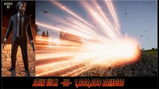 JOHN WICK THE TANK VS 1,000,000 ZOMBIES | Ultimate Epic Battle Simulator 2 | UEBS2