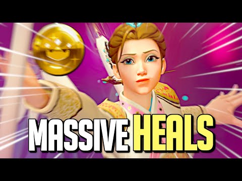 Massive Heals! - 19k Healing, 12 Resses 🌟 MERCY Unranked to GM - EP11 (Overwatch)