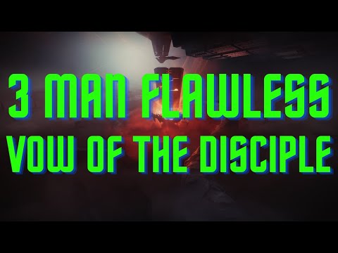 3 Man Flawless Vow of the Disciple (Destiny 2)