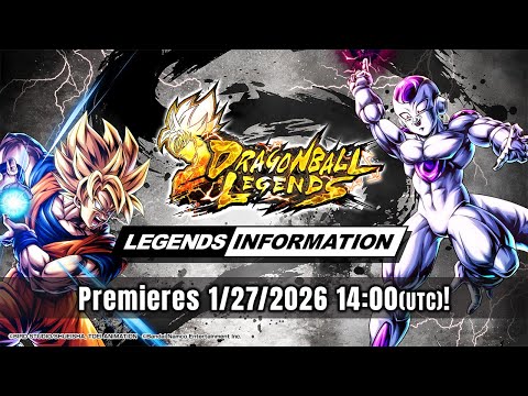 【DRAGON BALL LEGENDS】 LEGENDS INFORMATION - January 2026