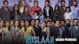 UNCUT - Ruslaan Grand Premiere | Star-studded Redcarpet | Salman Khan, Aayush Sharma, Sushrii M
