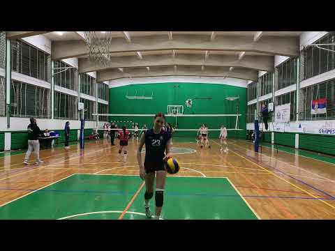 Seniorke 22-23 Crnjanski - Sterija 3:2 - I set