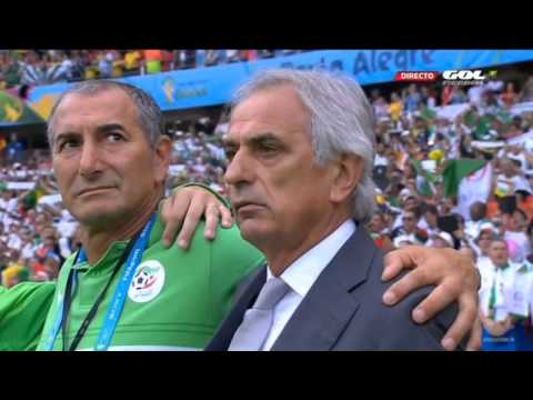 Hymne Algérie v. Coree du Sud / HD