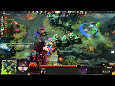 HyperX D2L Western Challenge - Fnatic vs RoX.KIS game 1