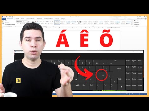 Vídeo: Como colocar acento no teclado: perguntas e respostas