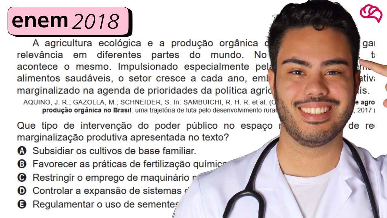 Resolução em Vídeo — Questão 86 ENEM 2018