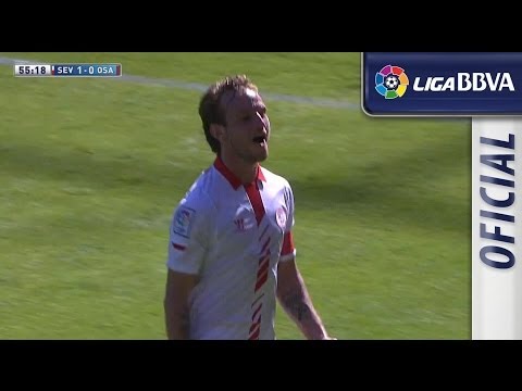 Gol de Rakitic (1-0) en el Sevilla FC - Osasuna - HD