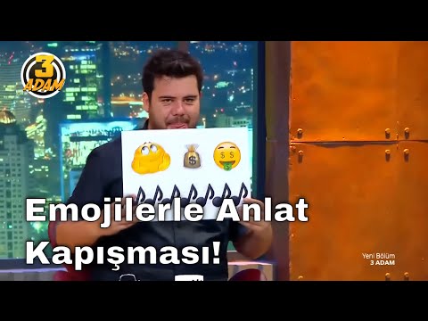 İbrahim ile Danilo; Tuvana, Ece ve Oğuzhan'a Karşı - Emojilerle Anlat | 3 Adam