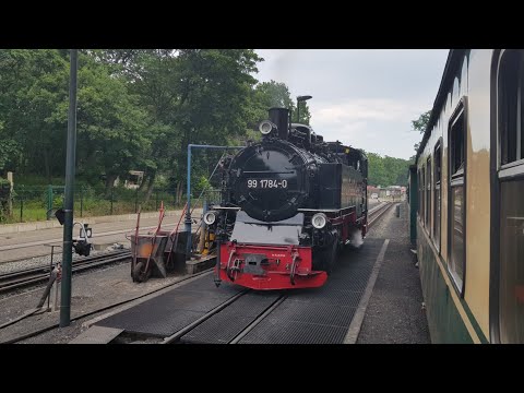 Mit 99 4011-5 und 99 1784-0 unterwegs von Göhren nach Binz und Zurück