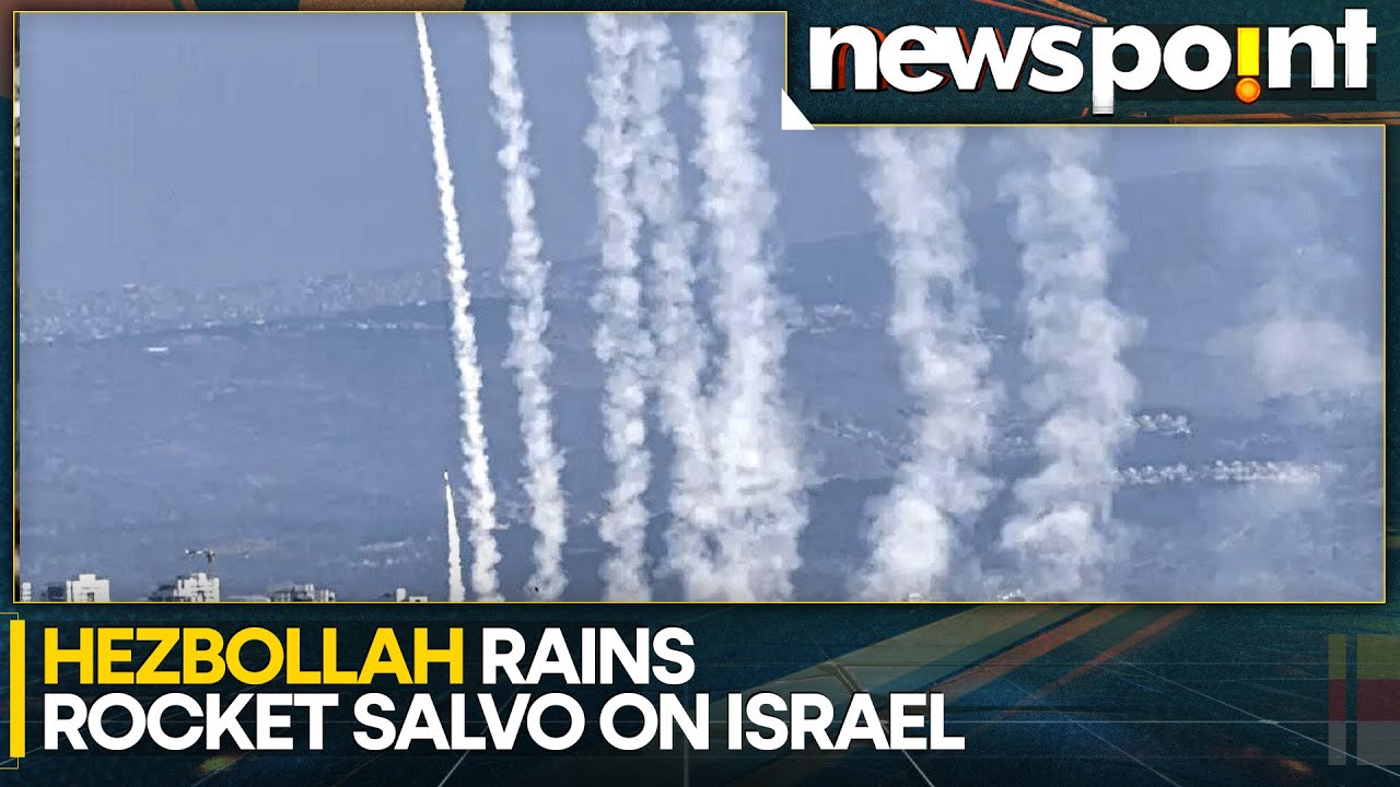 Israel-Hezbollah War: Hezbollah's Massive Rocket Barrage Tests Israeli Defences | World News | WION