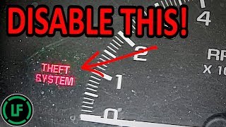 Permanently DISABLE Chevy Malibu Paslock System