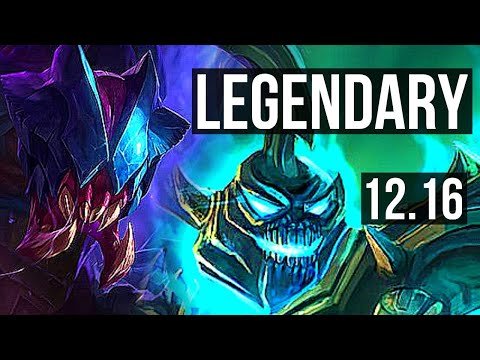 REK'SAI vs HECARIM (JNG) | 16/0/4, 70% winrate, Legendary, 6 solo kills | EUW Diamond | 12.16