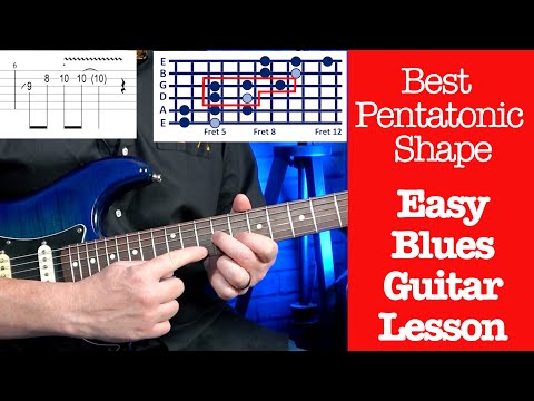Learn 6 Easy Sliding Pentatonic Blues Licks