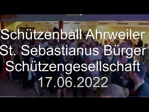 220617 St. Sebastianus Bürger Schützengesellschaft Ahrweiler - Schützenball - De Fruende