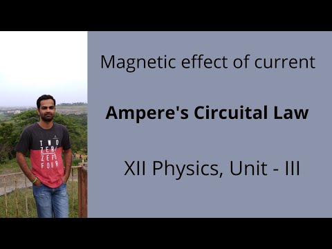 , title : 'Ampere's circuital law'