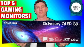 TOP 5 MONITORS FOR GAMING IN 2024 - ULTIMATE BUYER'S GUIDE