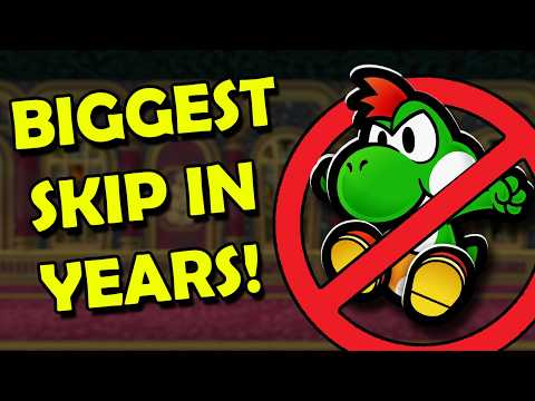 A MASSIVE New Glitch Just Broke Paper Mario TTYD!