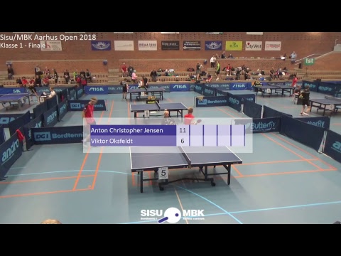Live fra Sisu/MBK Aarhus Open 2018 - Klasse 1 finale