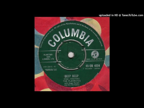 The Playmates - Beep Beep (UK Version) [1958] [Columbia/Roulette Series]