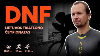 Mano pirmasis DNF – kodėl sustojau? Lietuvos IRONMAN 70.3 čempionatas