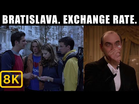 EuroTrip (2004). Bratislava. Exchange Rate. (8k)
