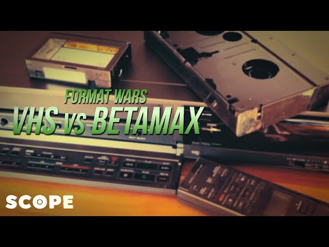 Why Did VHS Tapes Beat Betamax Tapes in the First Format War?