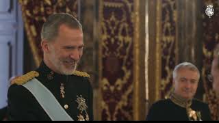Su Majestad el Rey recibió las Cartas Credenciales de los nuevos embajadores de Mali, Moldavia, Grecia, Ecuador, Rumanía y el mensaje del Presidente d