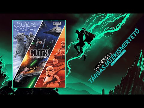 #336. Unlock! Star Wars | Egyperces társasjátékismertető - Game-Obscura