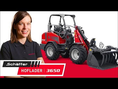 Schäffer Hoflader 3650 – Walk-around DE