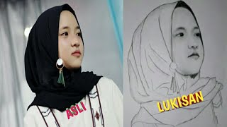 Download lagu WOW SEPERTI ASLI NYA. MELUKIS GAMBAR NISSA SABYAN mp3