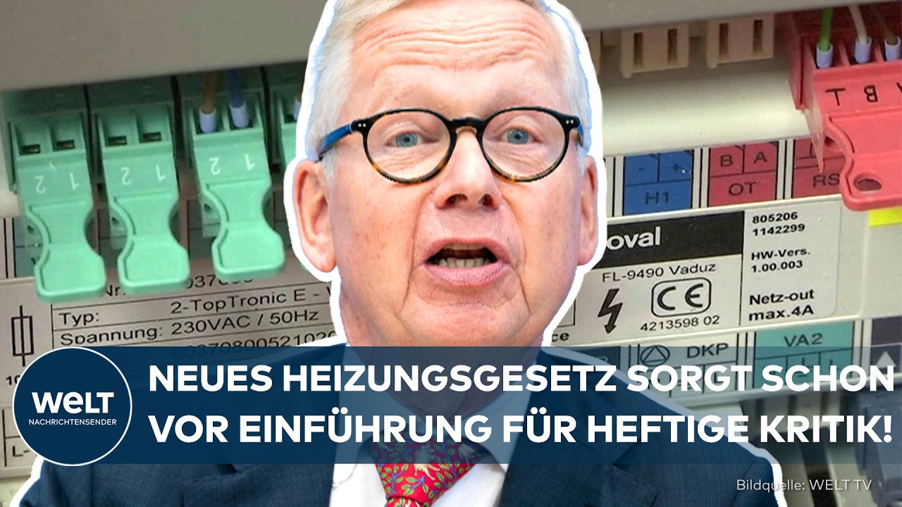 HEIZUNGSGESETZ: Kritik von Experten gegen neues Gesetz für Gas- und Ölheizungen in Deutschland!