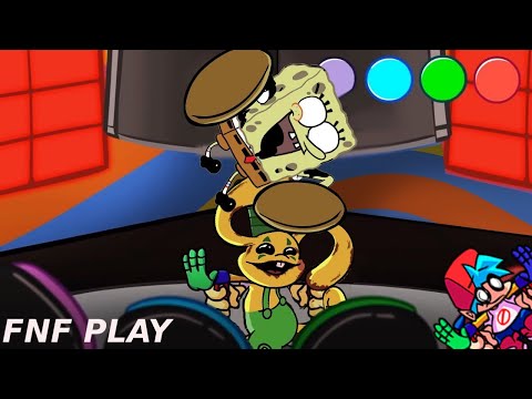 Friday Night Funkin' VS Bunzo Bunny   but Bunzo Swaps Corrupted Spongebob