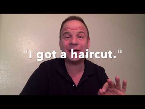 Learn English Conversation with Ray: This video will show how to ask somebody about their haircut.
